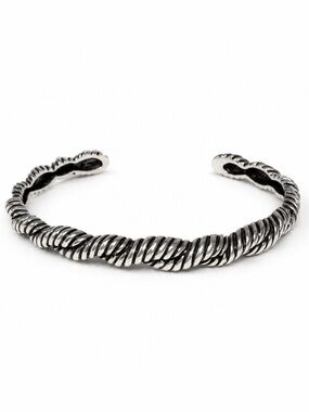 Carolyn Pollack Southwestern Twisted Cuff Bracelet Sterling Silver 925